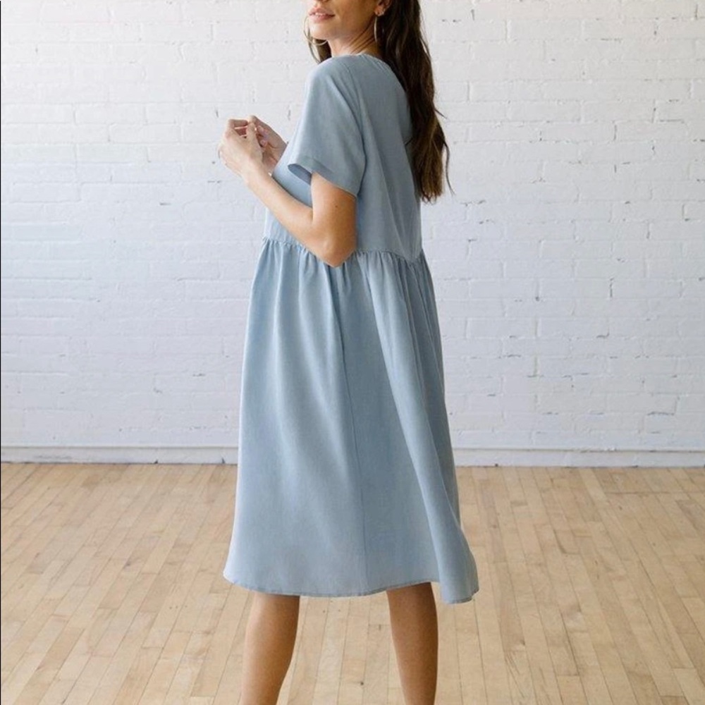 Tradlands Nico Dress - Surf, XS